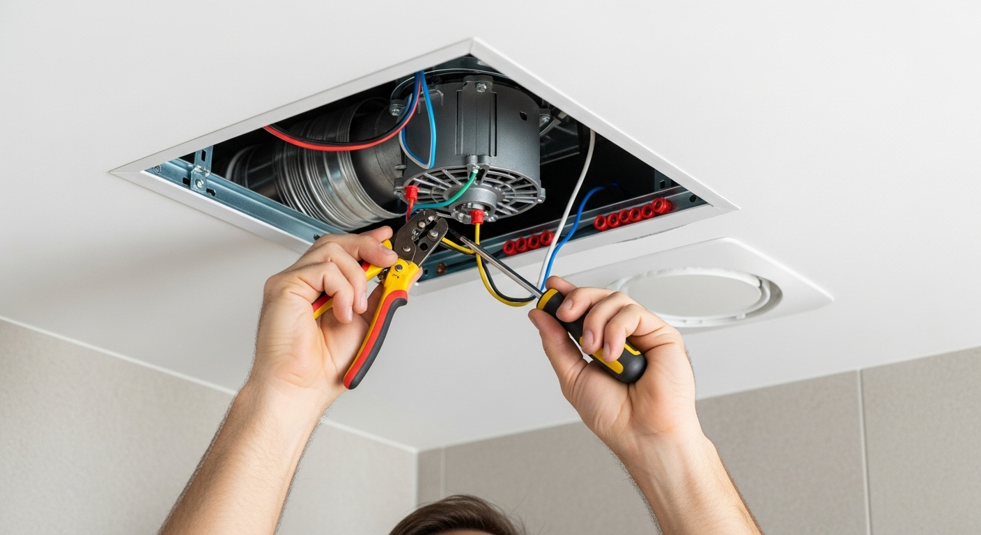Bathroom ventilation fan installation repair guide