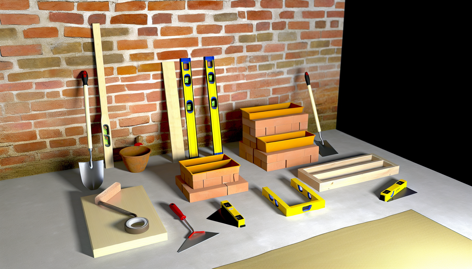 Bricklaying tools repair guide