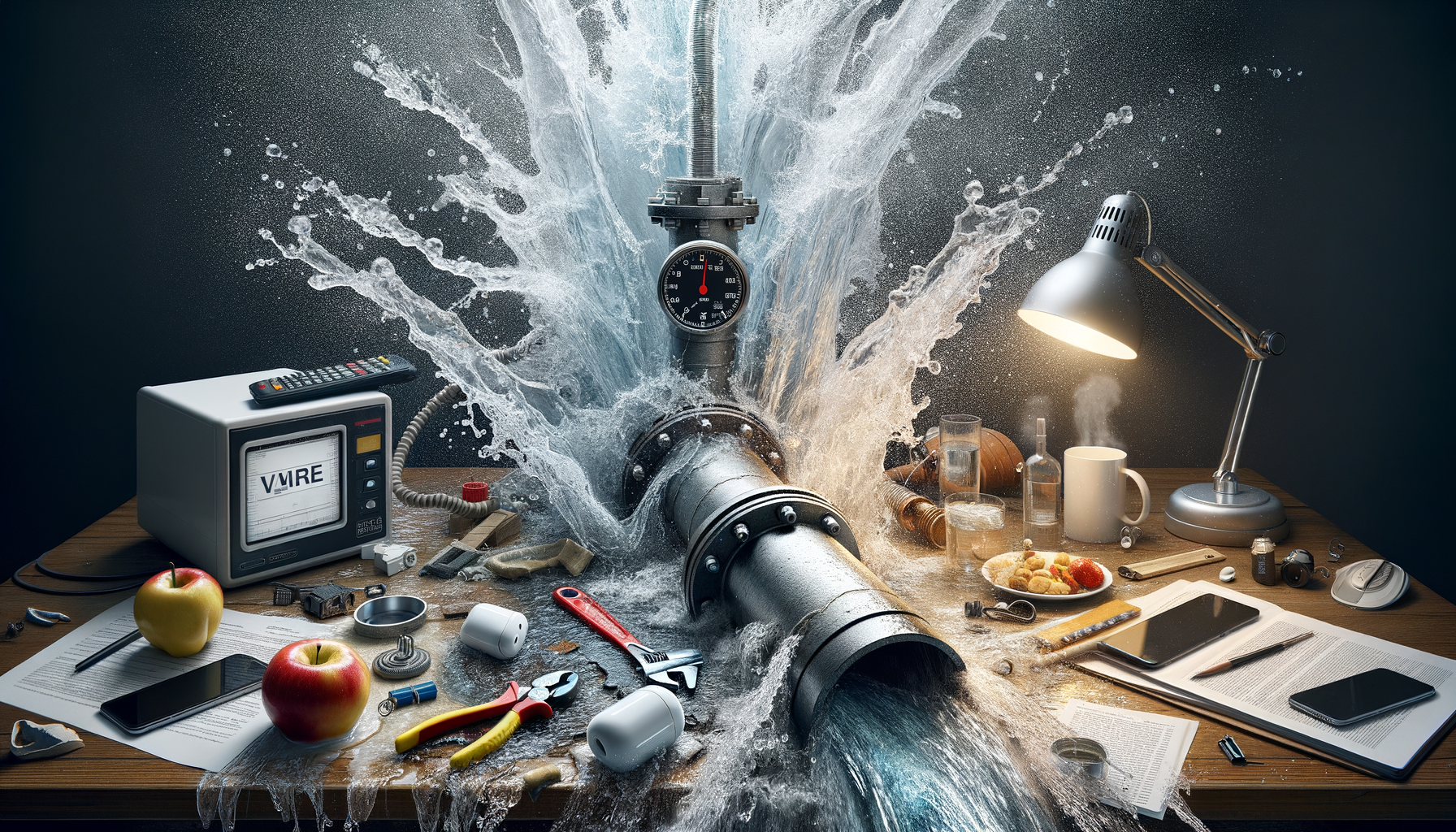 Burst pipe emergency repair repair guide