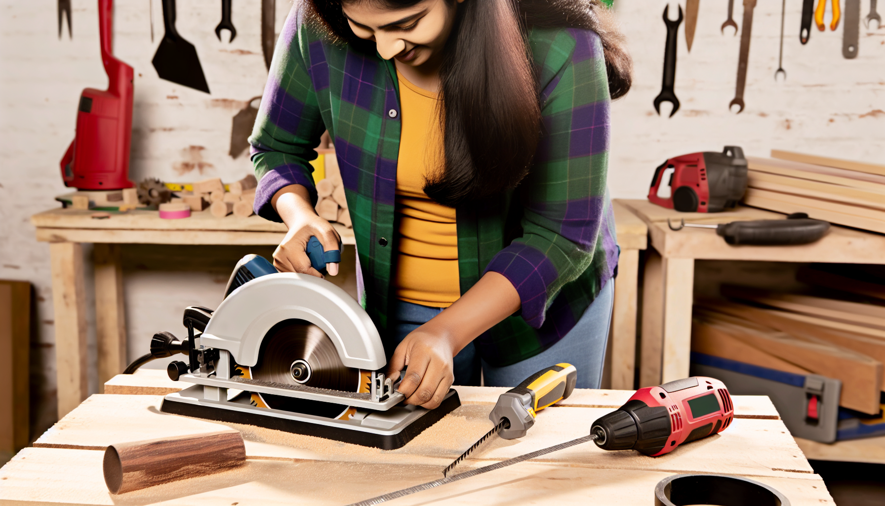 Circular saw maintenance and blade change repair guide