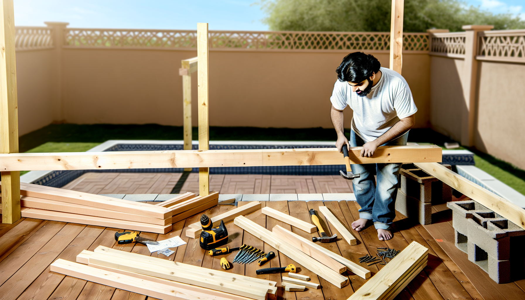 Deck construction and framing repair guide