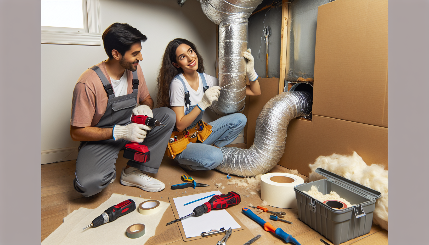 Hvac duct sealing and repair repair guide