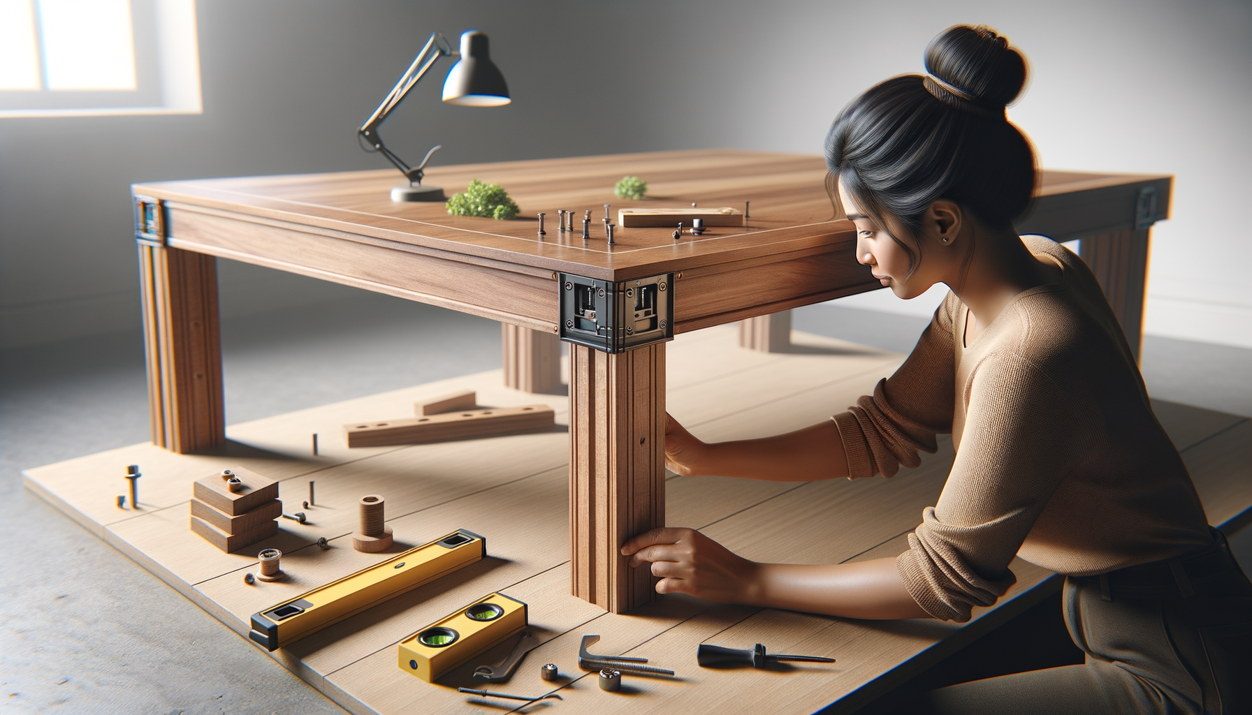 A wobbly table repair guide