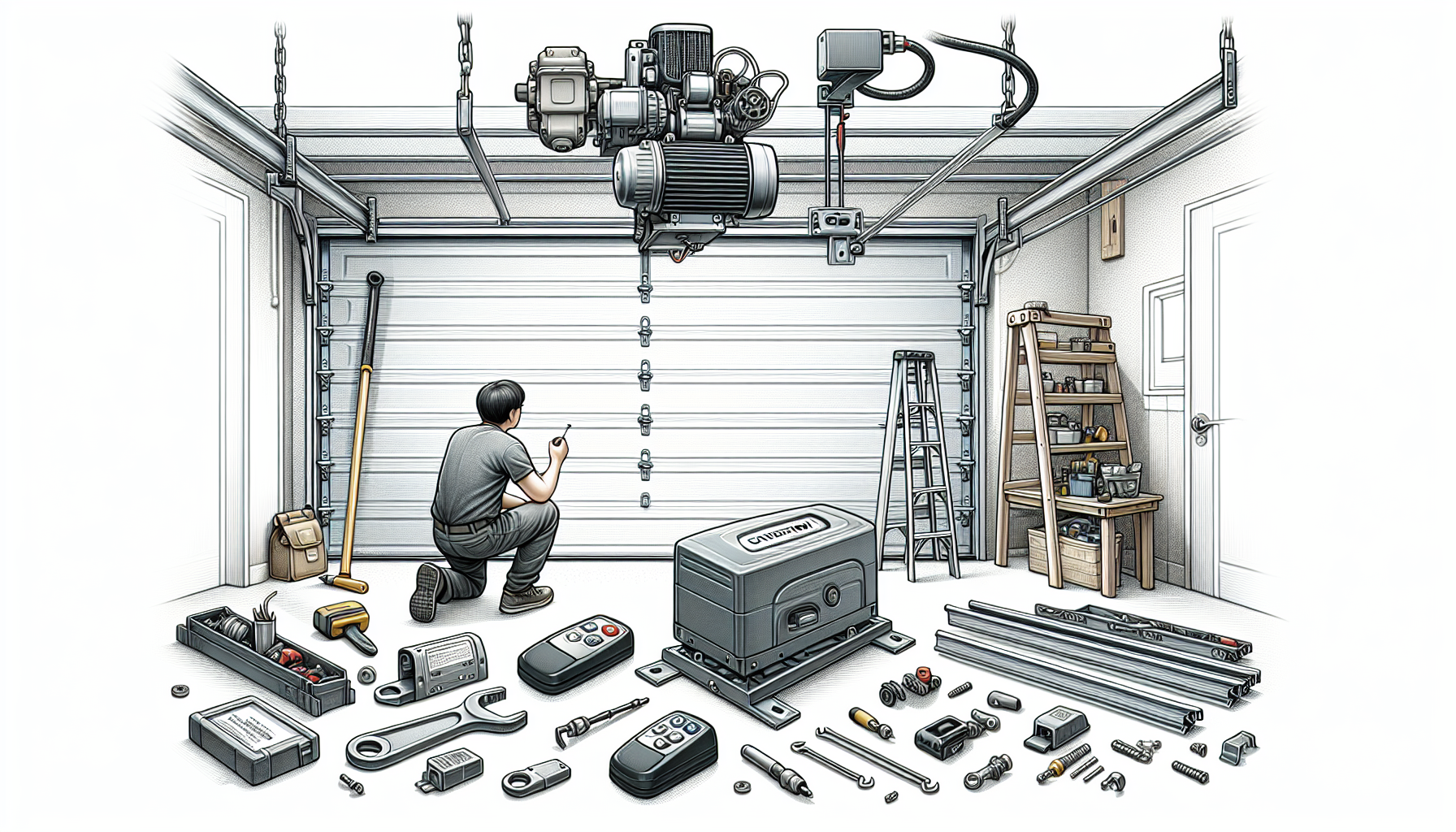 Garage door opener installation repair guide