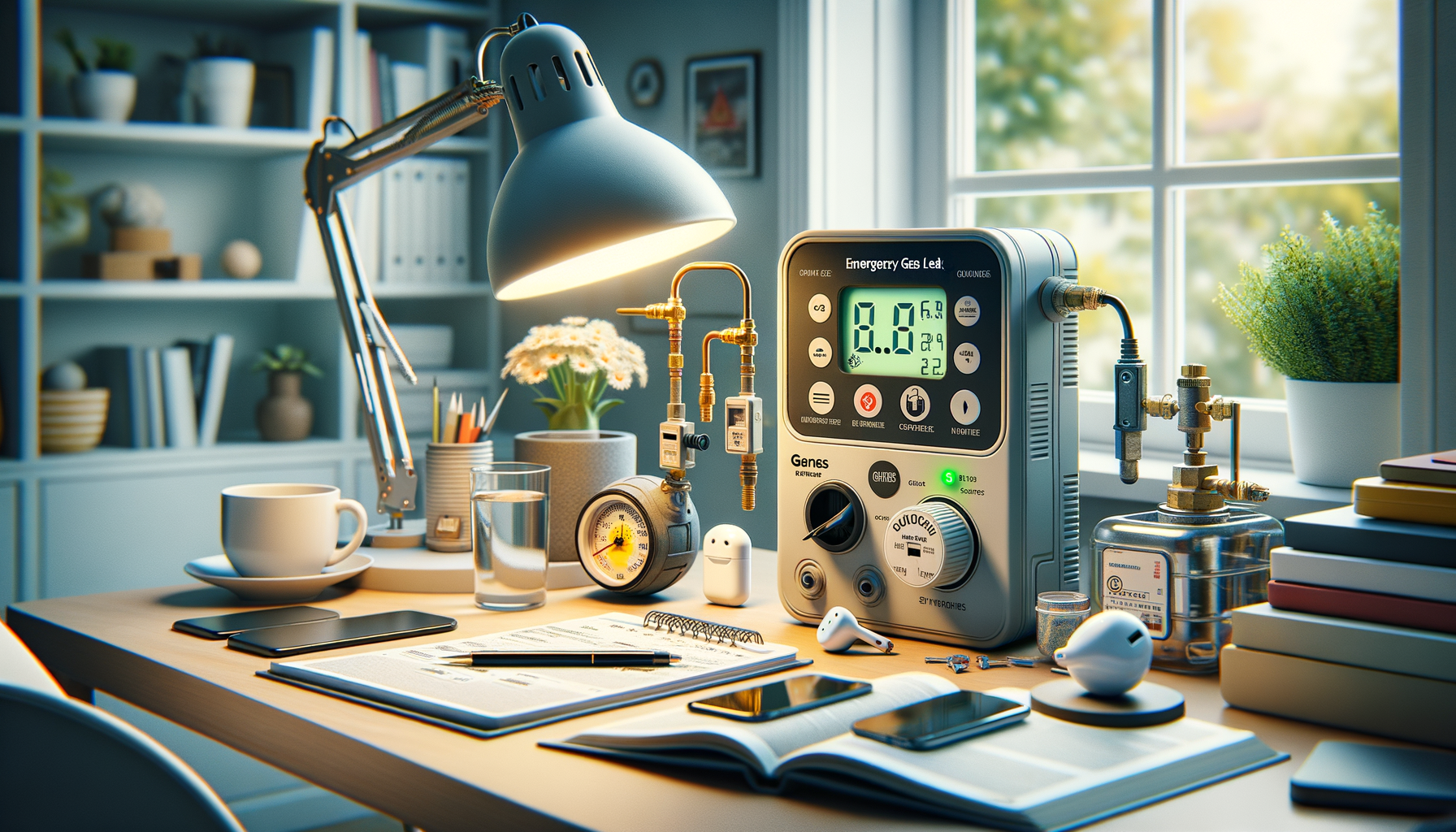 Gas leak emergency response repair guide