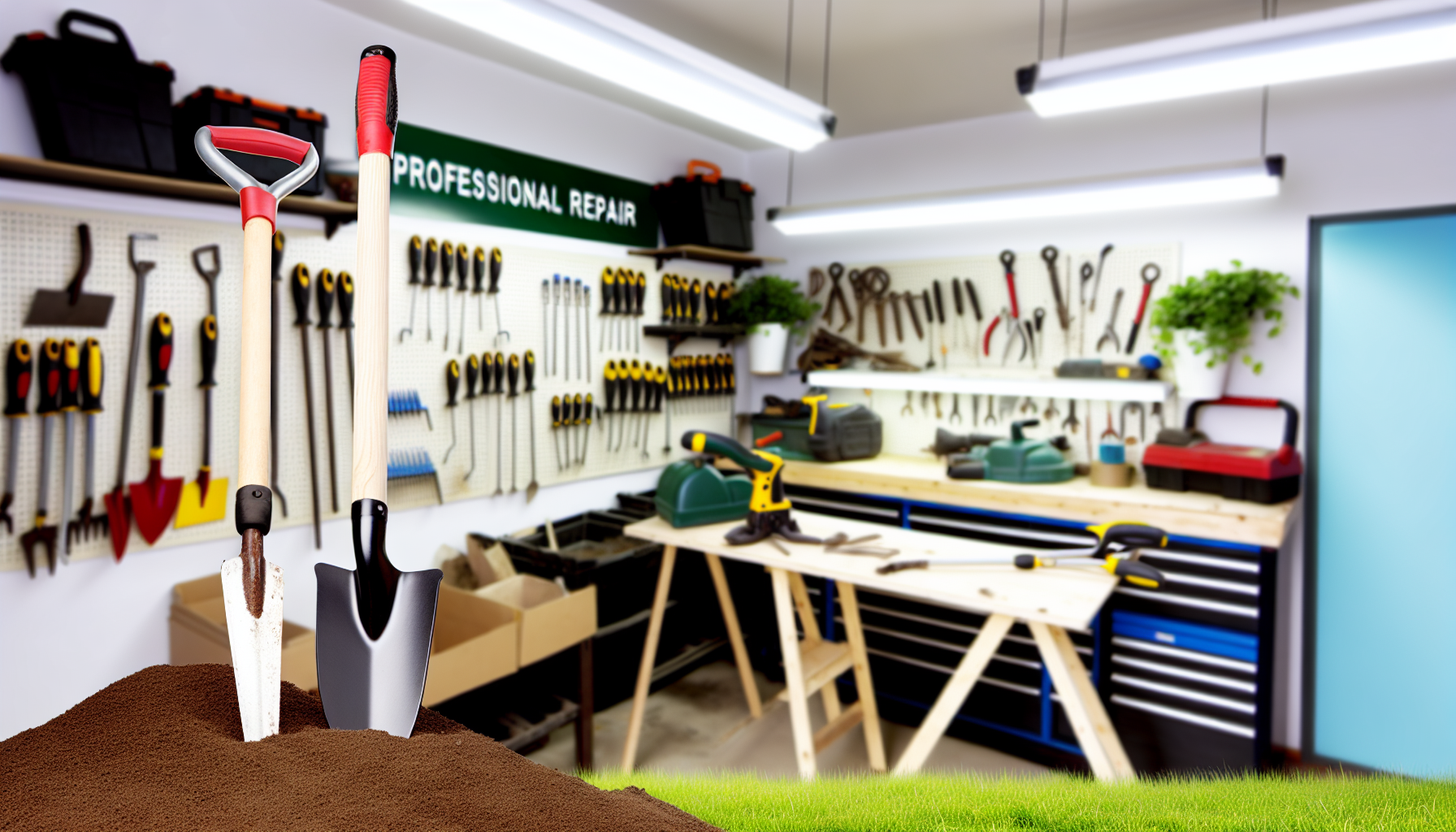 Landscaping tools repair guide