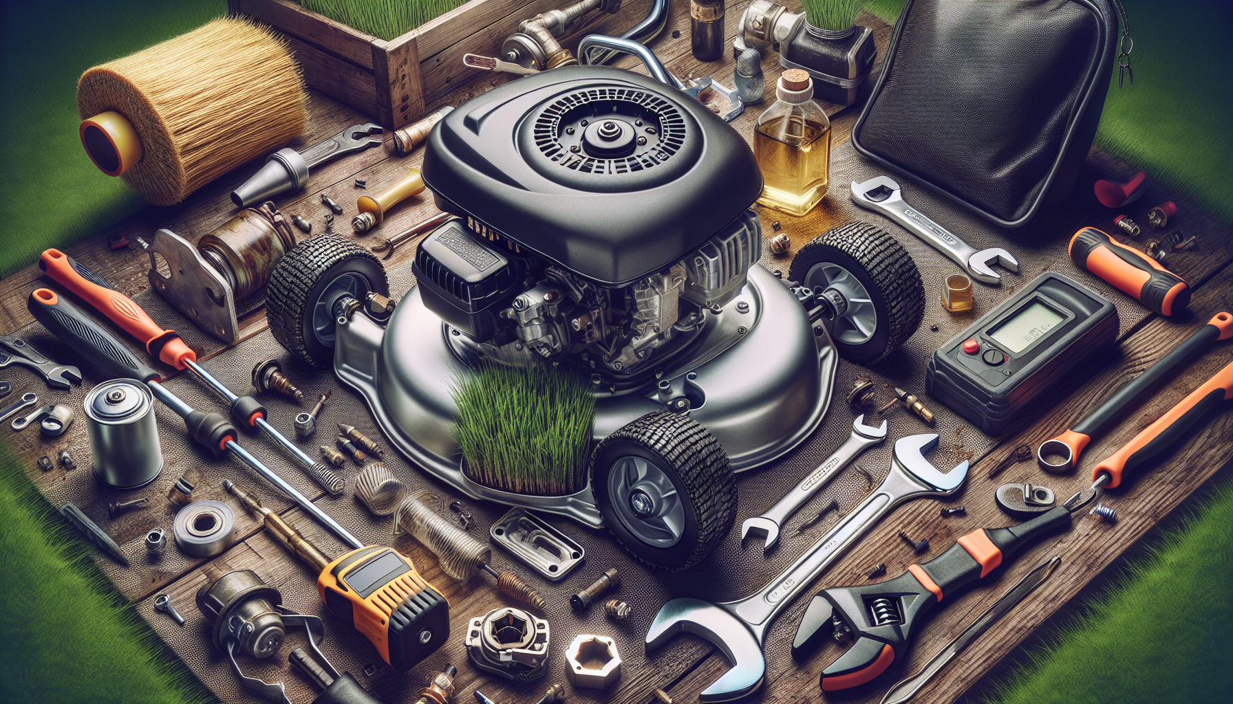 Lawn mower repair and maintenance repair guide