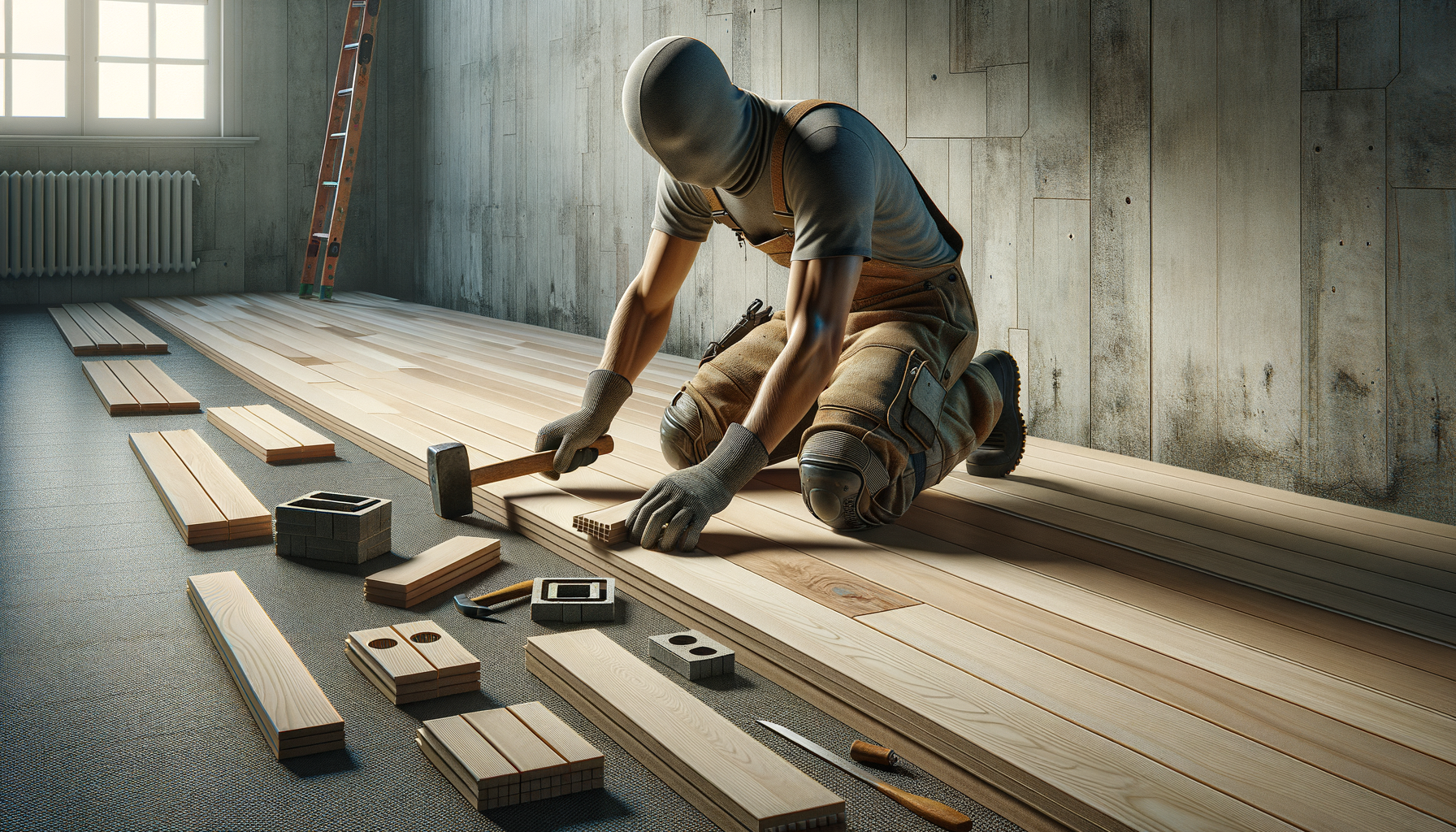 Tongue and groove flooring repair guide