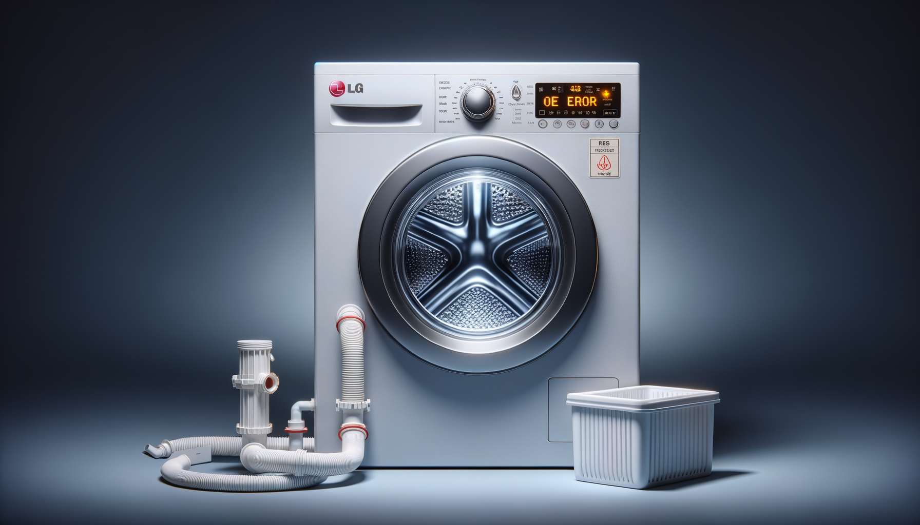 Lg washer oe error code (drain error) repair guide