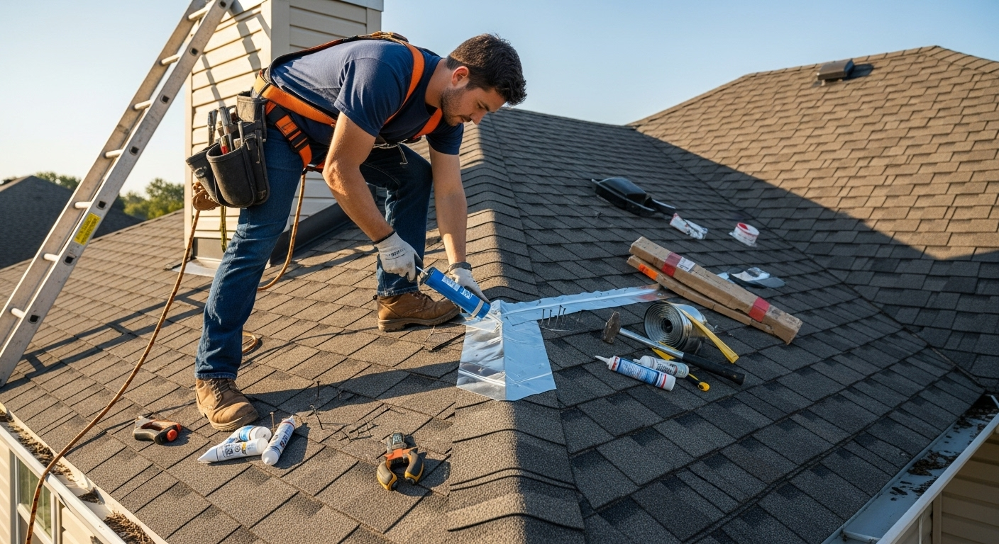 Roof flashing repair and replacement repair guide