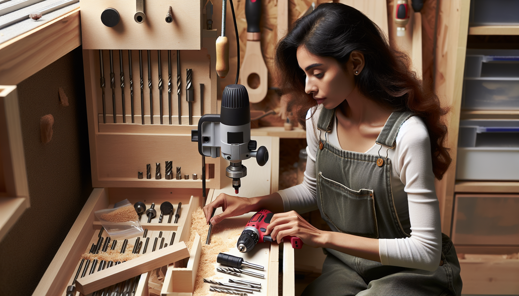 Router bit maintenance and storage repair guide