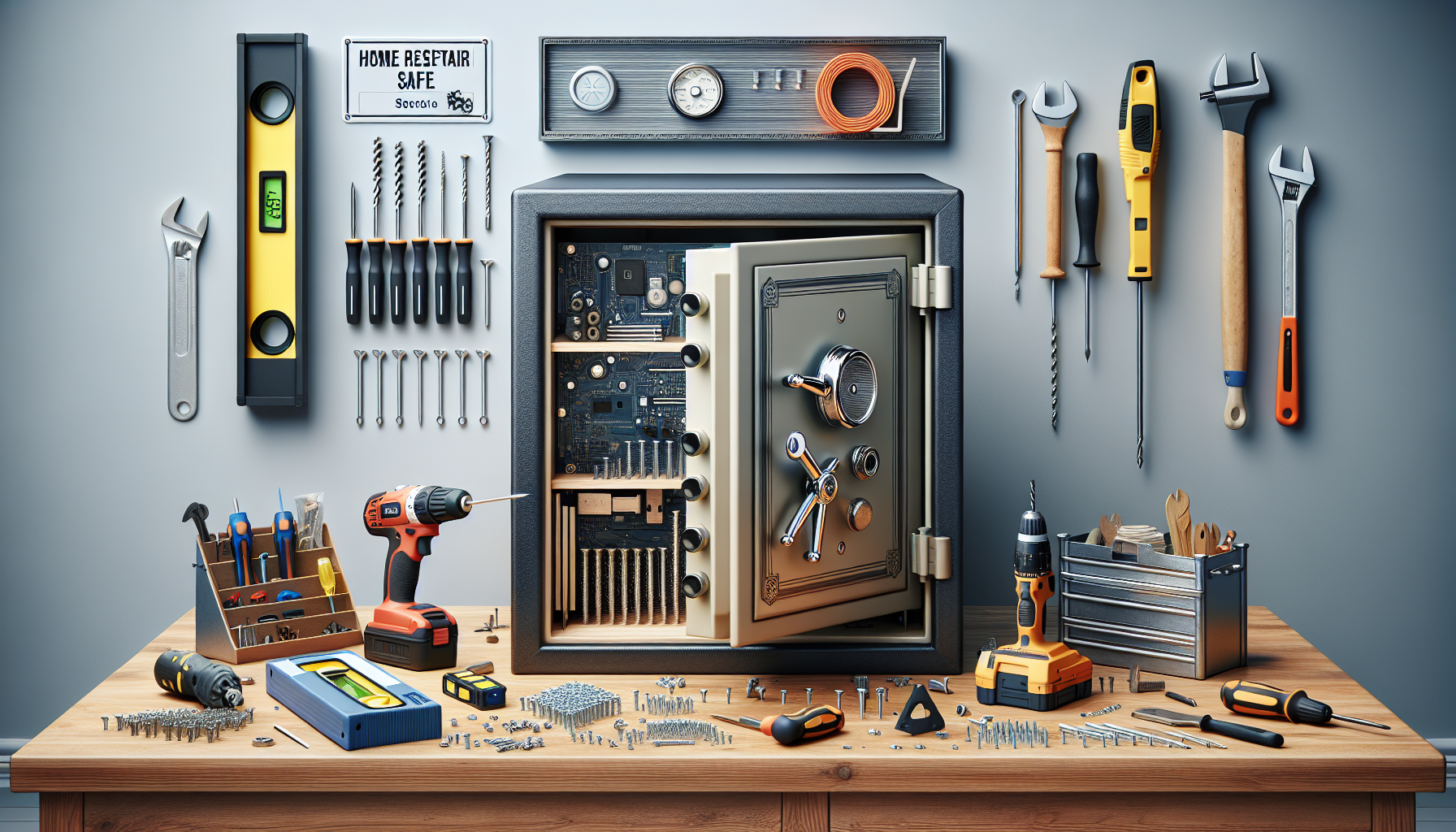 Home safe installation and setup repair guide