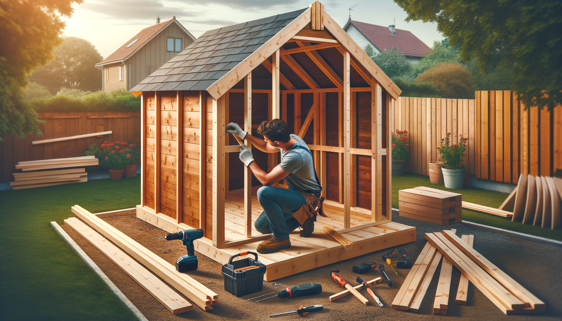 Storage shed construction repair guide