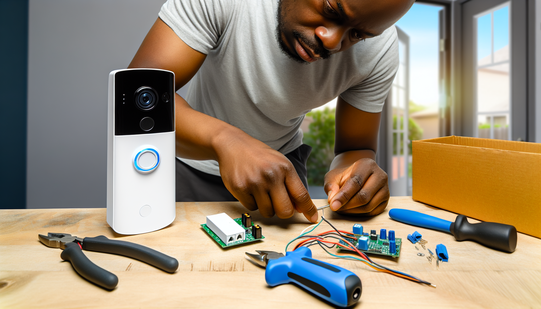 Smart doorbell installation and setup repair guide