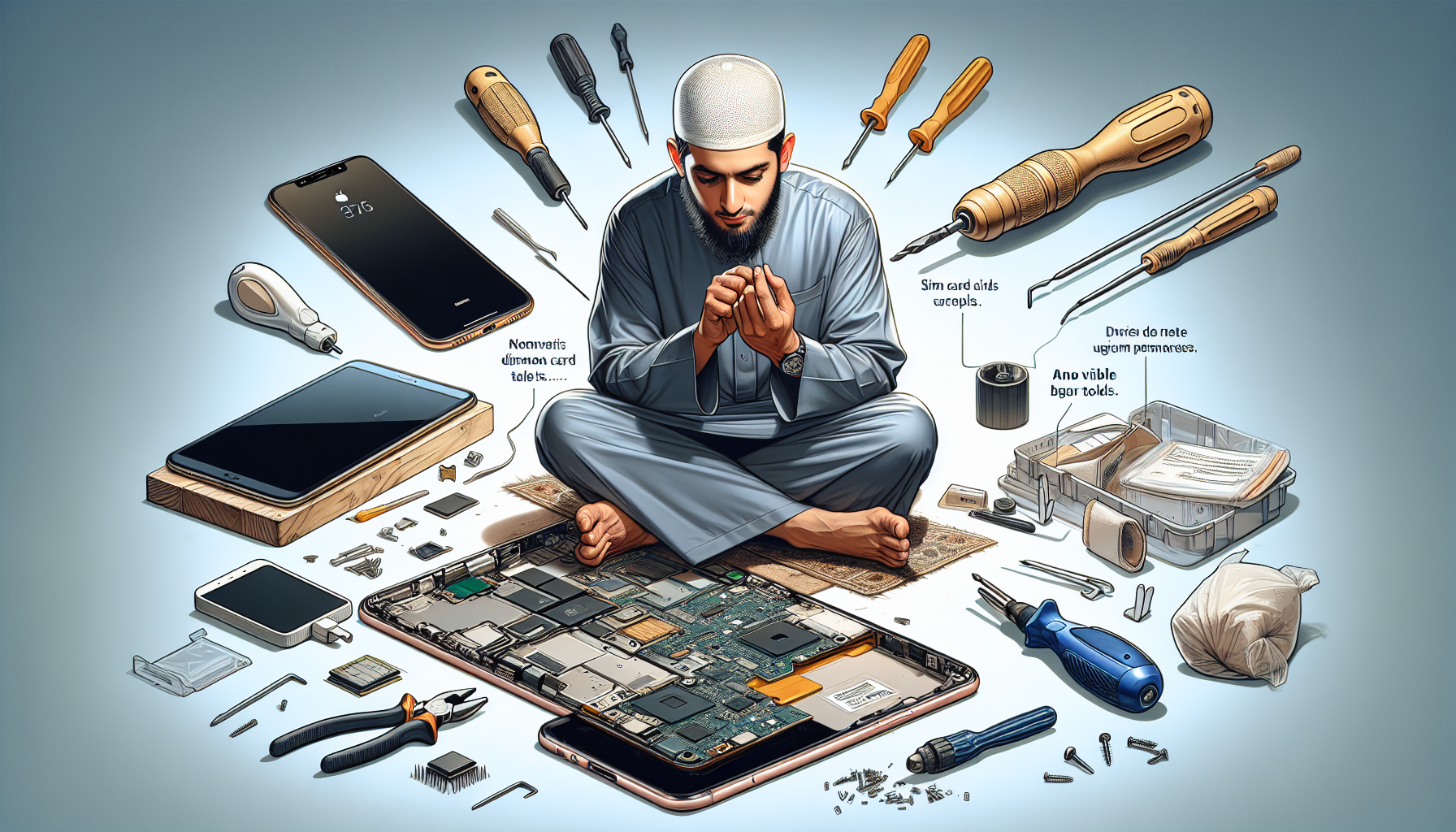 Smartphone and tablet basic repair repair guide
