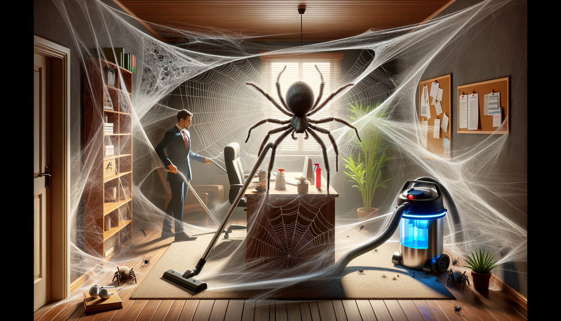 Spider control and prevention repair guide