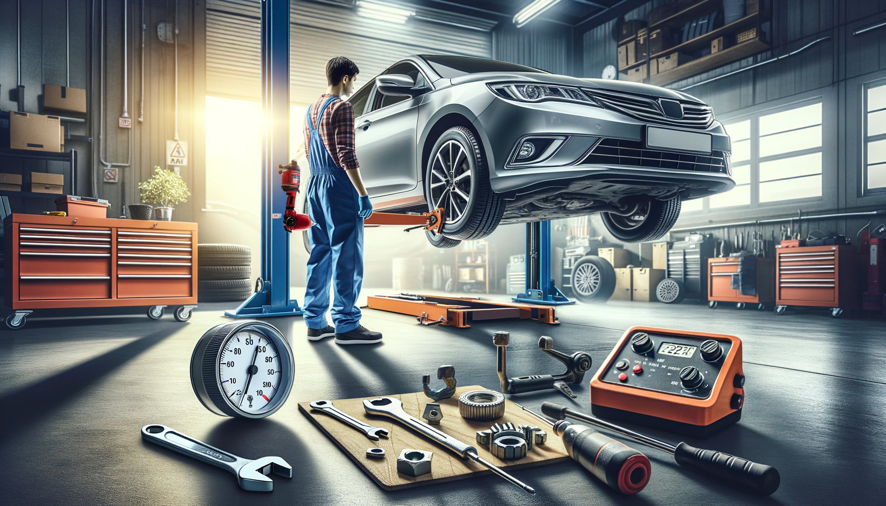 Tire rotation and pressure check repair guide