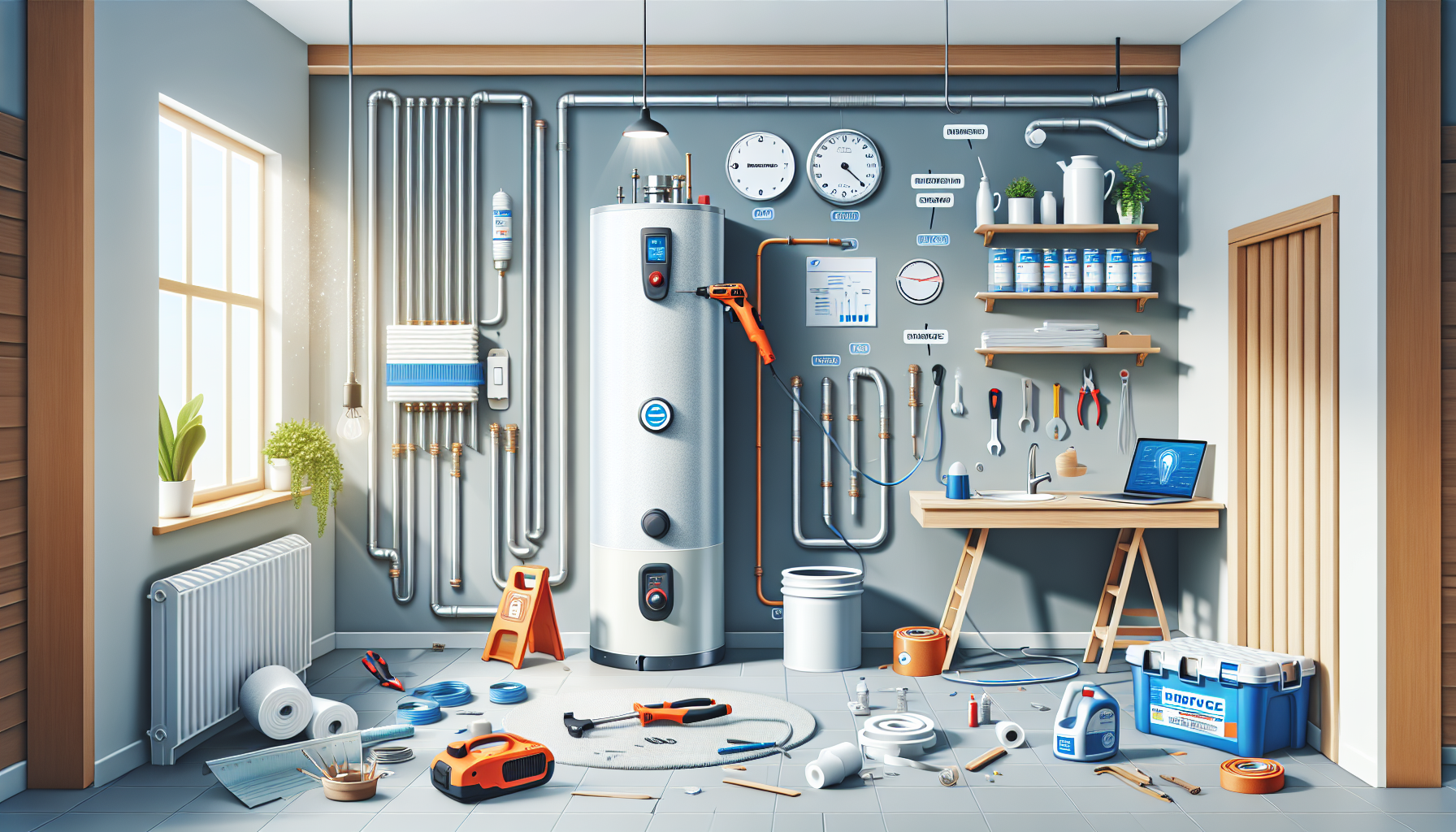 Water heater insulation and efficiency upgrade repair guide