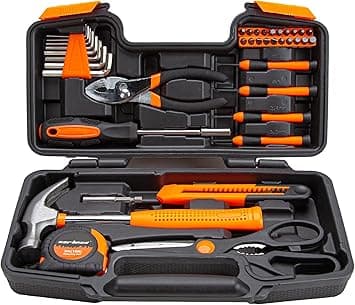 CARTMAN 39piece Tool Set General Household Kit - Professional tool review