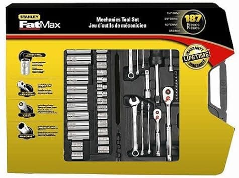 STANLEY FATMAX Tool Set, 202 Piece - Professional tool review