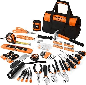 THINKWORK 20V Portable Home Repairing Tool Kit, 207 Piece - Professional tool review